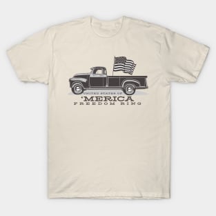 Driving for Freedom and the 4th of July T-Shirt